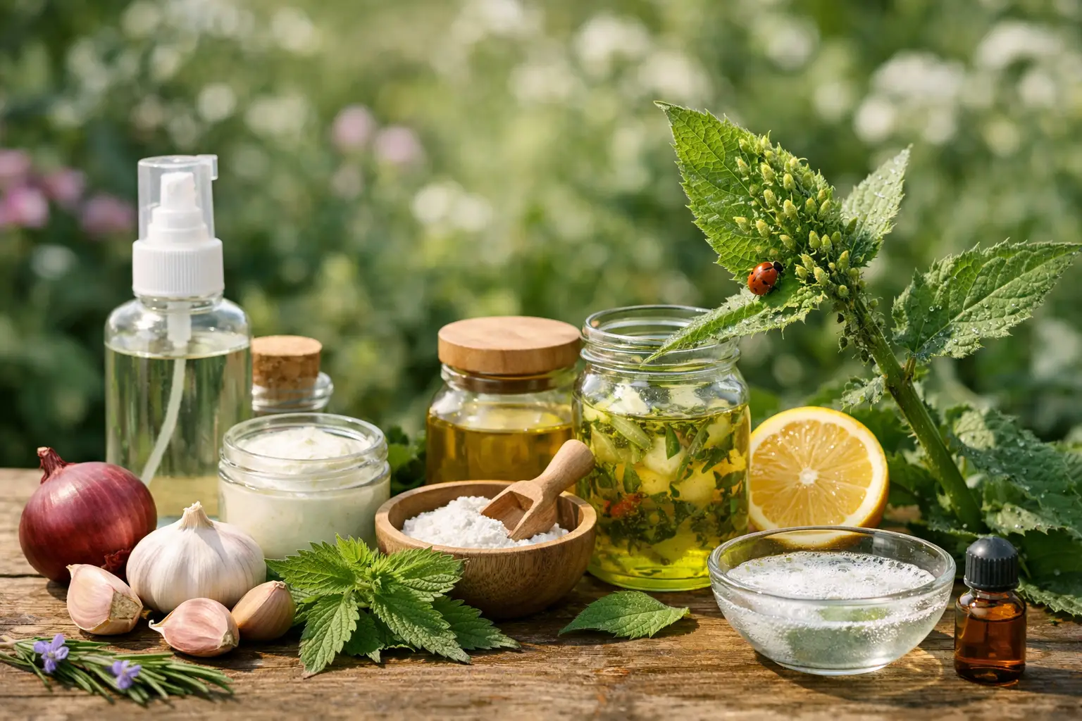 7 remedios naturales para pulgones efectivos