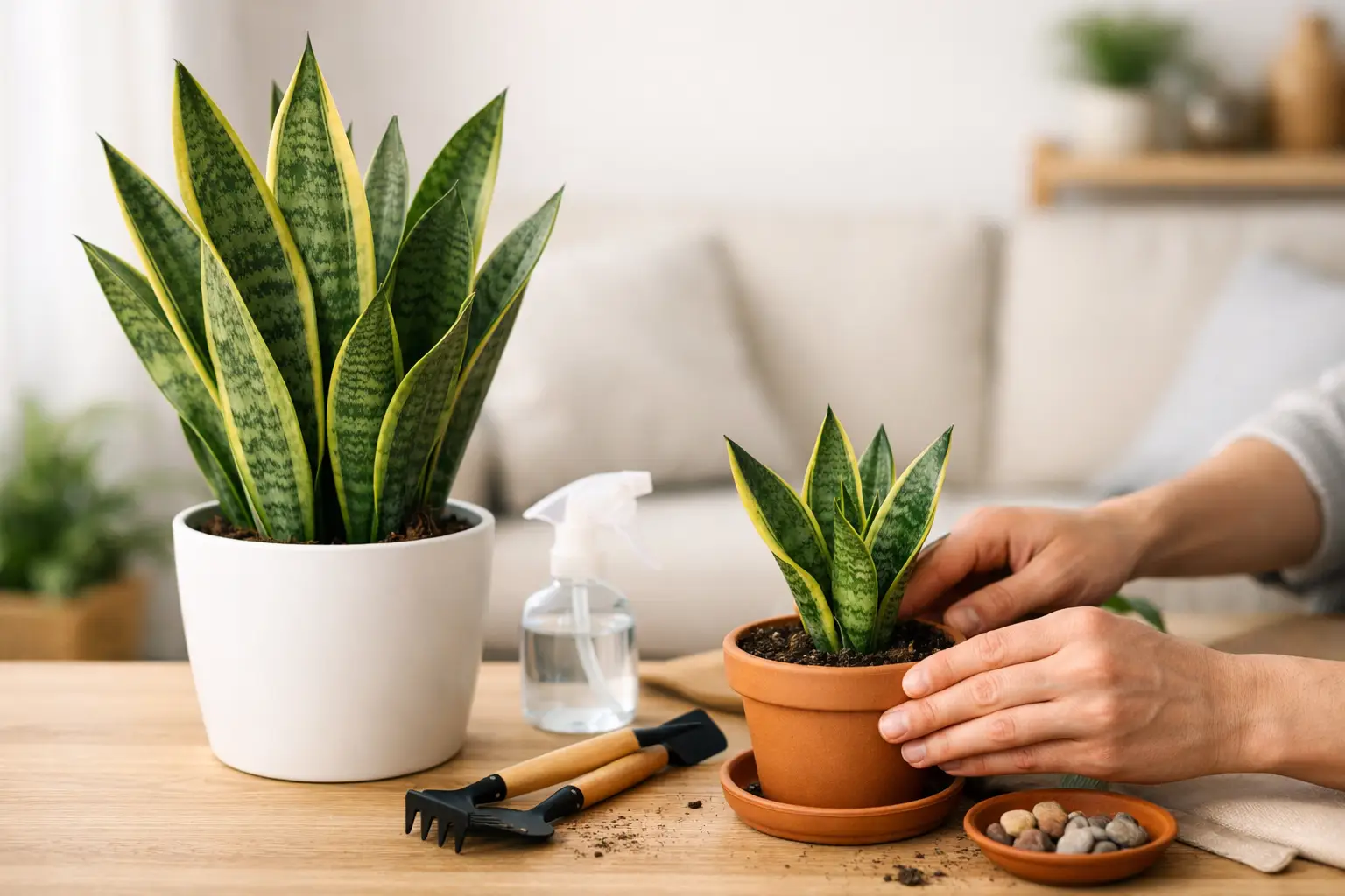 Cómo cuidar sansevieria en casa sin errores