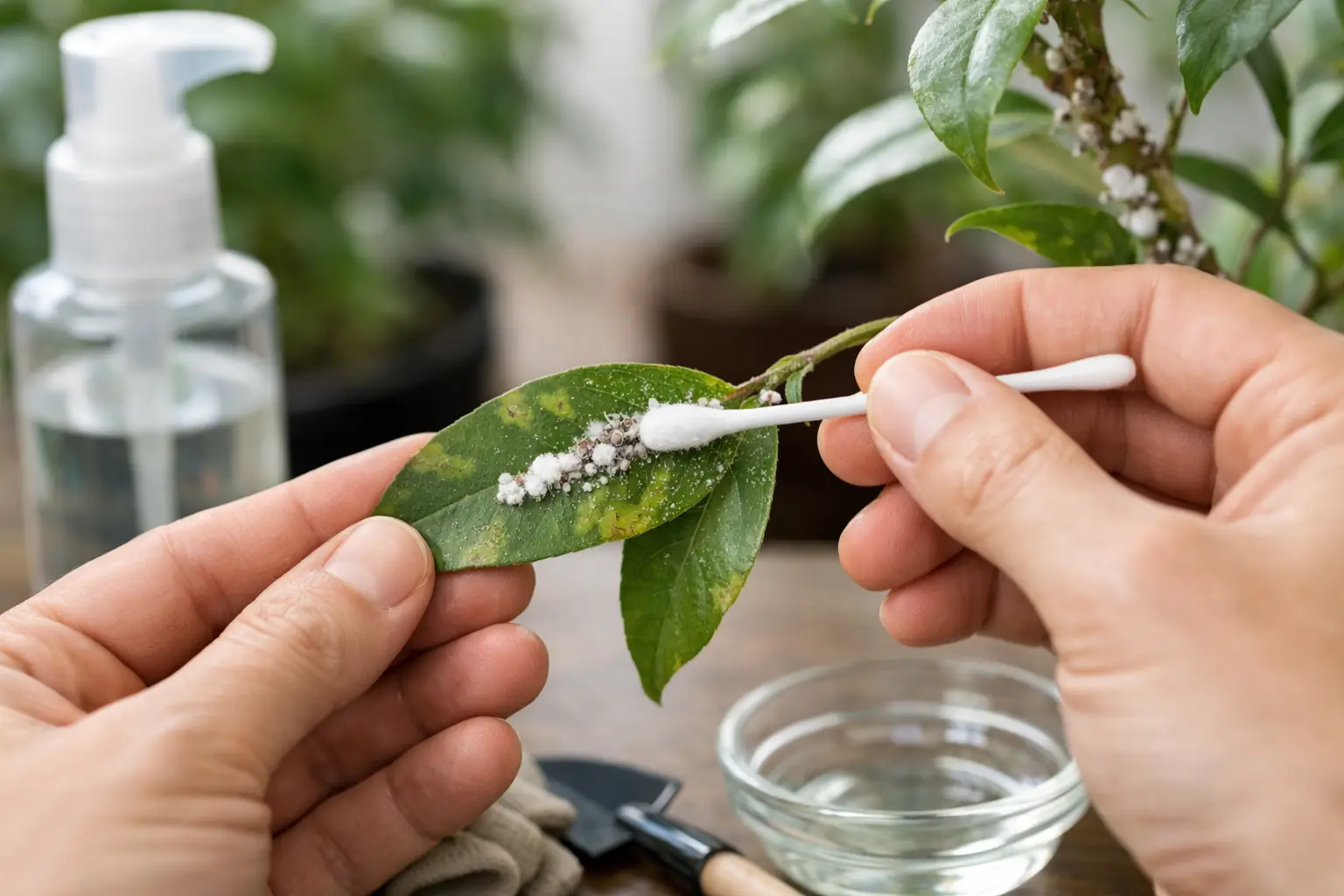 Cómo eliminar cochinilla en plantas paso a paso