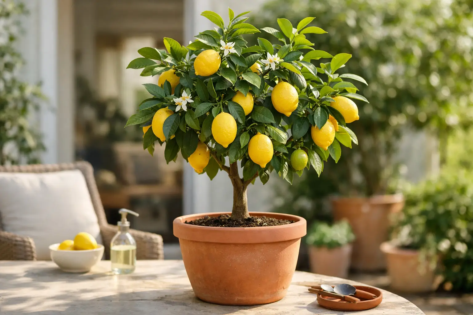 Guía completa del limonero en maceta en casa