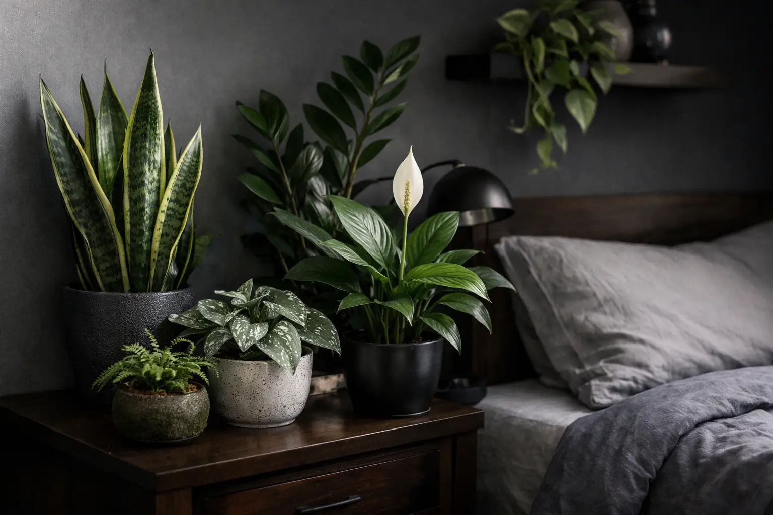 Las mejores plantas para dormitorio oscuro