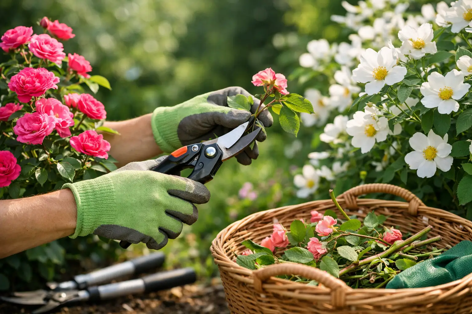 Poda de arbustos florales: Cuándo y cómo cortar para tener más flores