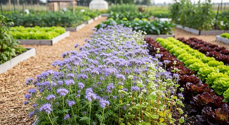 bancales de hortalizas