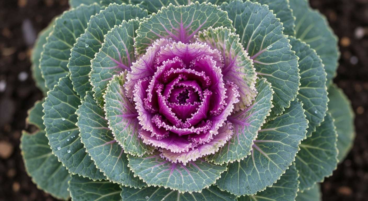 col ornamental vista desde arriba