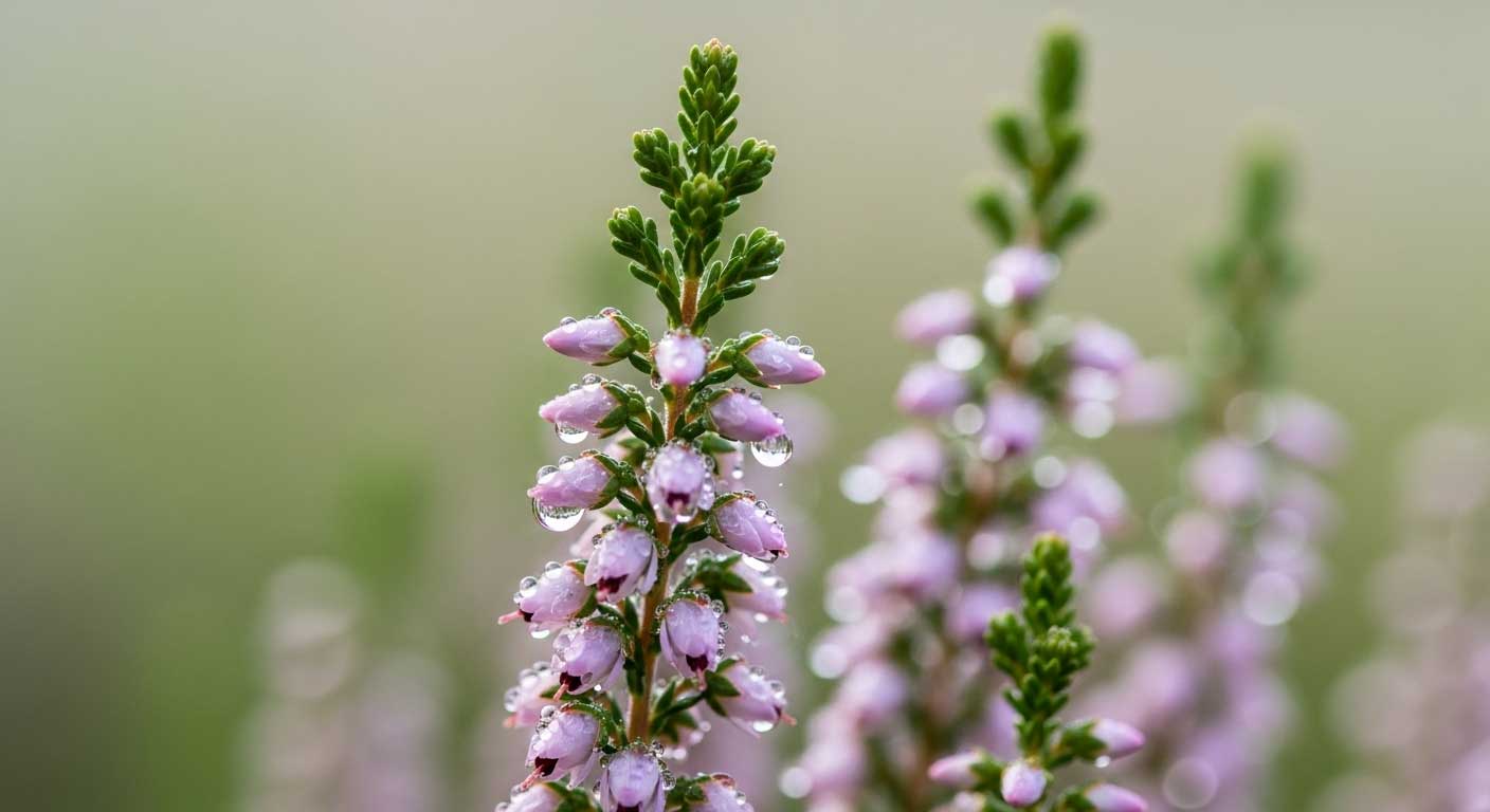 flor brecina en primer plano